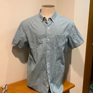 Original Penguin gingham plaid button down slim fit Oxford shirt